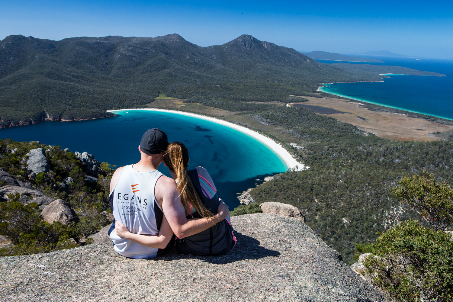 Mt. Amos Walk near Coles Bay, Tasmania